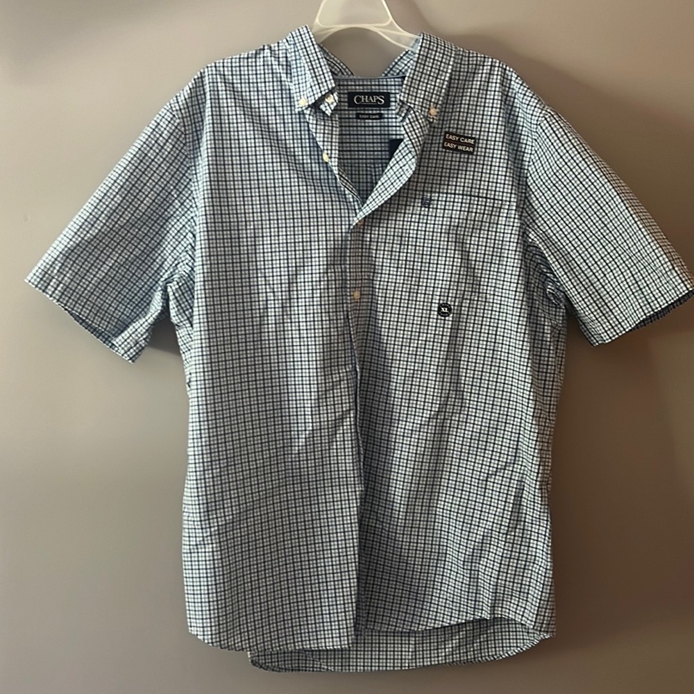 Chaps XL Short sleeve button down shirt